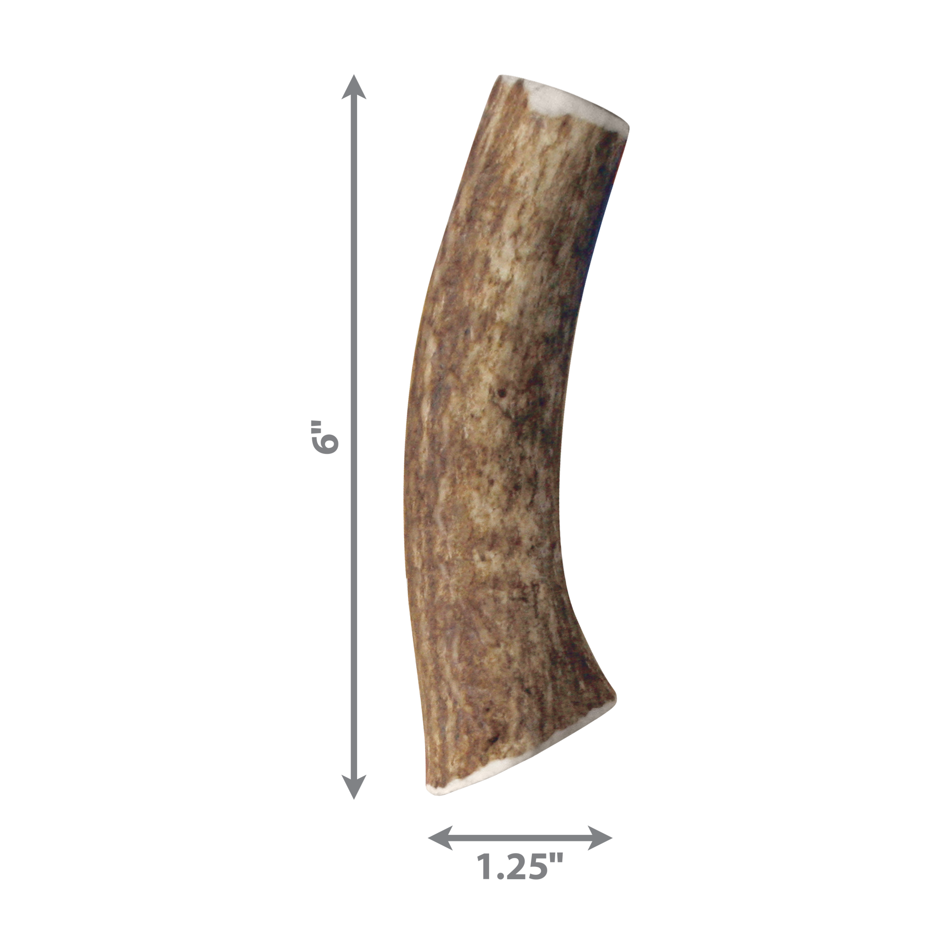 slide 2 of 4, KONG Wild Whole Elk Antler Dog Bone, MED