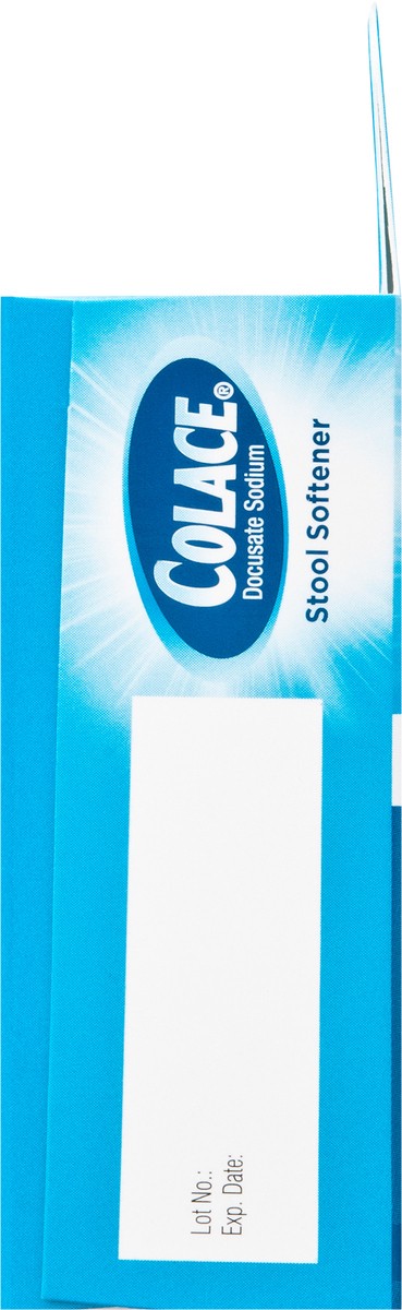 slide 5 of 7, Colace 100mg Capsules 10s, 10 ct