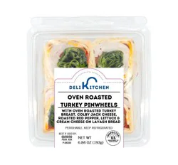 Deli Kitchen Oven Roasted Turkey Pinwheels