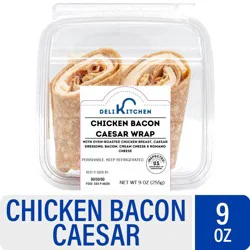 Deli Kitchen Chicken Bacon Caesar Wrap