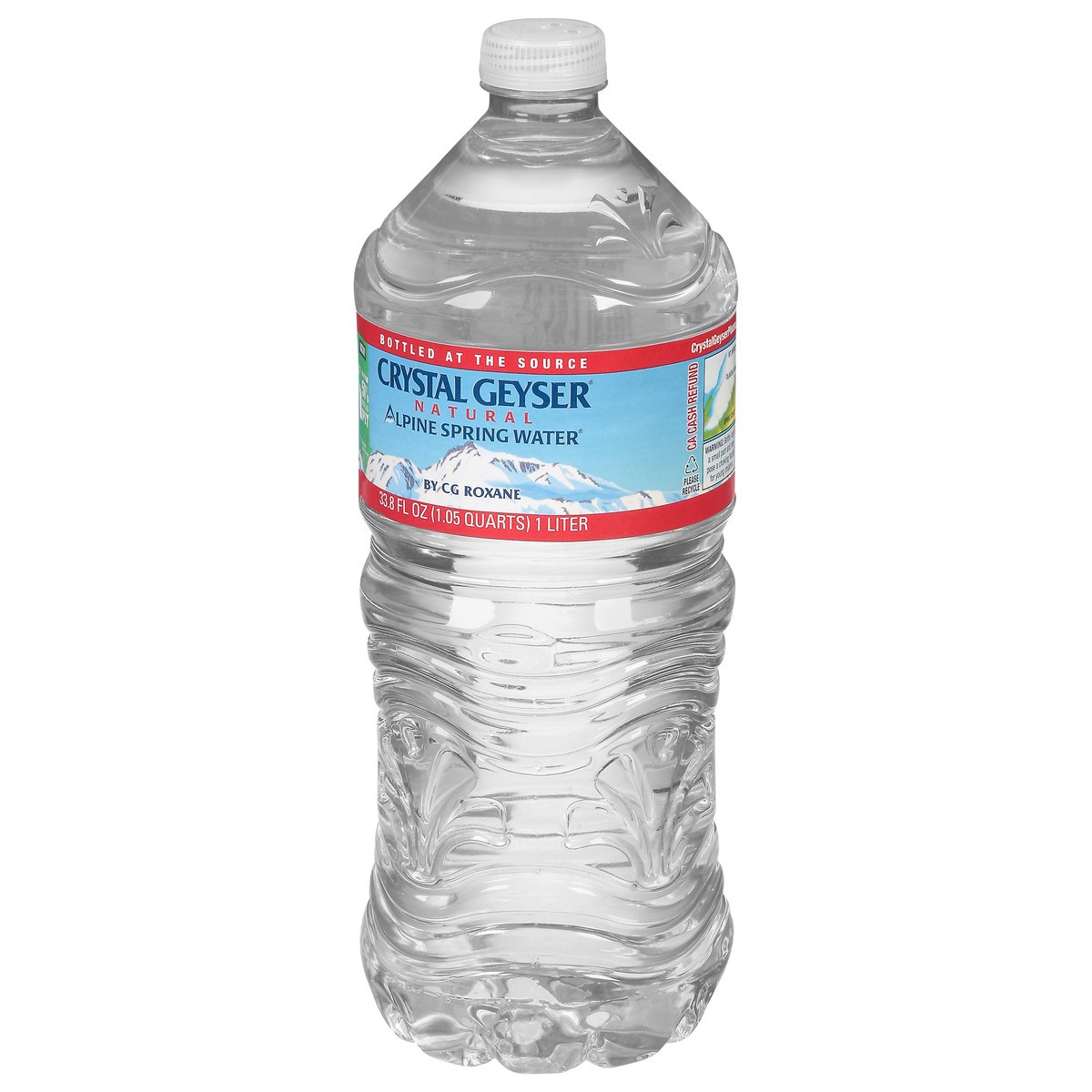 slide 9 of 9, Crystal Geyser Natural Alpine Spring Water 33.8 fl oz, 33 fl oz