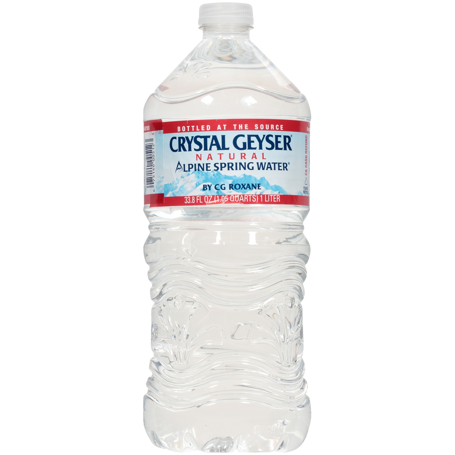 slide 6 of 7, Crystal Geyser® Crystal Geyser Natural Alpine Spring Water By Cg Roxane, 33.8 oz