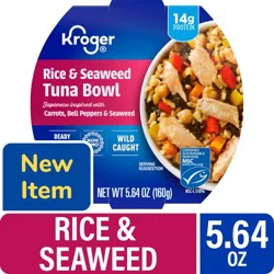 Kroger Rice & Seaweed Tuna Bowl