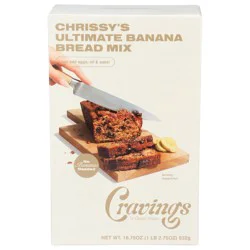 Cravings Bread - Cravings Baking Mix Banana Bread - 18.75 oz