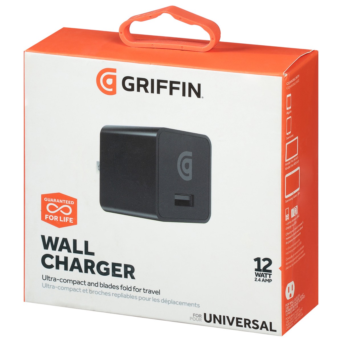 slide 2 of 9, Griffin Bros. Wall Charger for Universal 1 ea, 1 ct