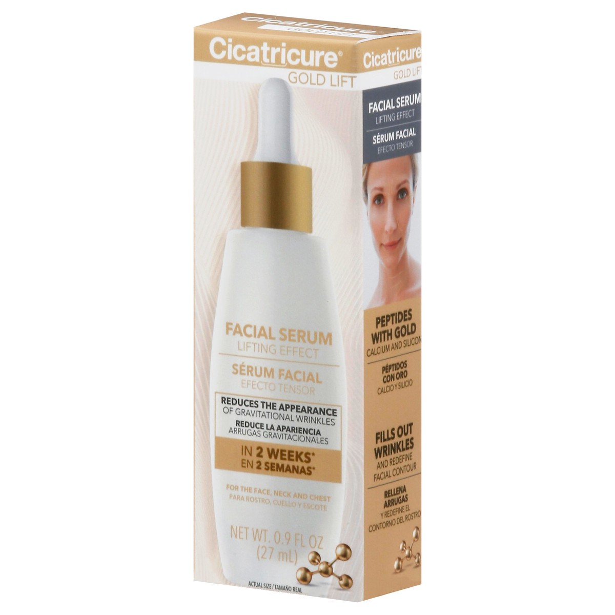 slide 4 of 12, Cicatricure Gold Lift Lifting Effect Facial Serum 0.9 fl oz, 0.9 fl oz