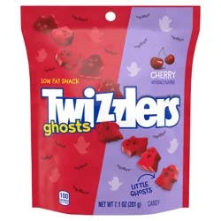 TWIZZLERS Ghosts Cherry Flavored Chewy, Halloween Candy Bag, 7.1 oz
