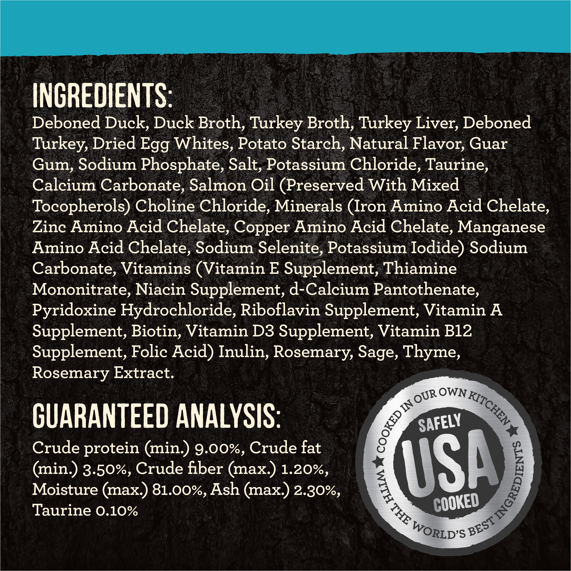 slide 4 of 4, Merrick Backcountry Grain Free Wet Cat Food Real Duck Recipe Cuts in Gravy - 3 oz Pouch, 3 oz