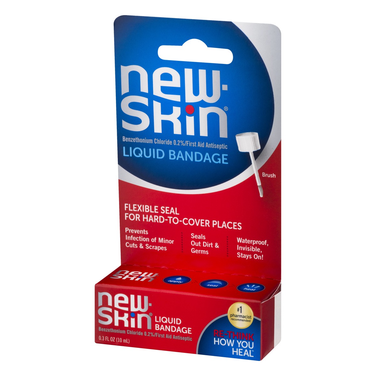slide 6 of 9, New Skin Liquid Bandage 0.3 oz, 0.3 fl oz