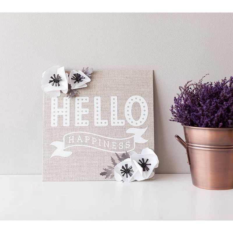 slide 2 of 5, Cricut Glitter Iron-On, White, 1 ct