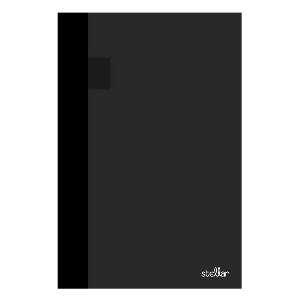 slide 1 of 8, Office Depot 2025-2026 Office Depot® Brand Stellar Academic Weekly/Monthly Planner, 5-1/2"" x 8-1/2"", Black, July To June, 1 ct