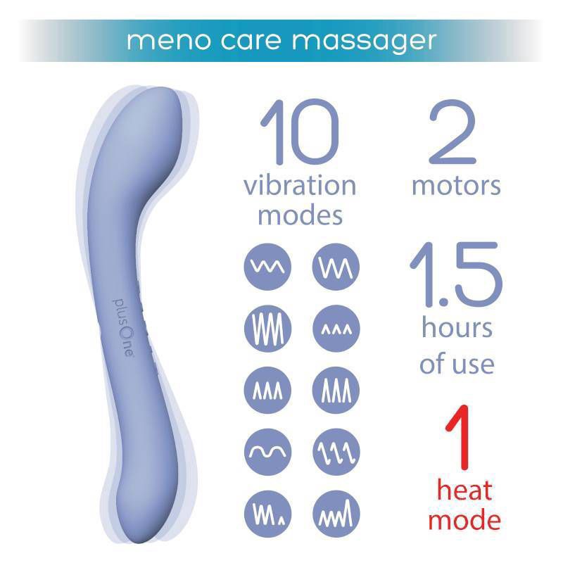 slide 2 of 10, plusOne Meno Care Massager 1 ea, 1 ct