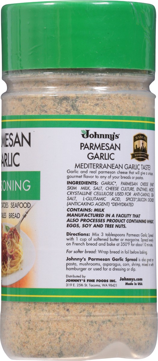 slide 3 of 9, Johnny's Parmesan Garlic Seasoning - 5 oz, 5 oz