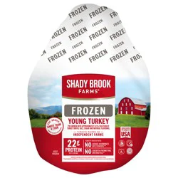Shady Brook Farms Whole Turkey, Frozen, 10 - 16 lbs, Serves 7 - 11 people*