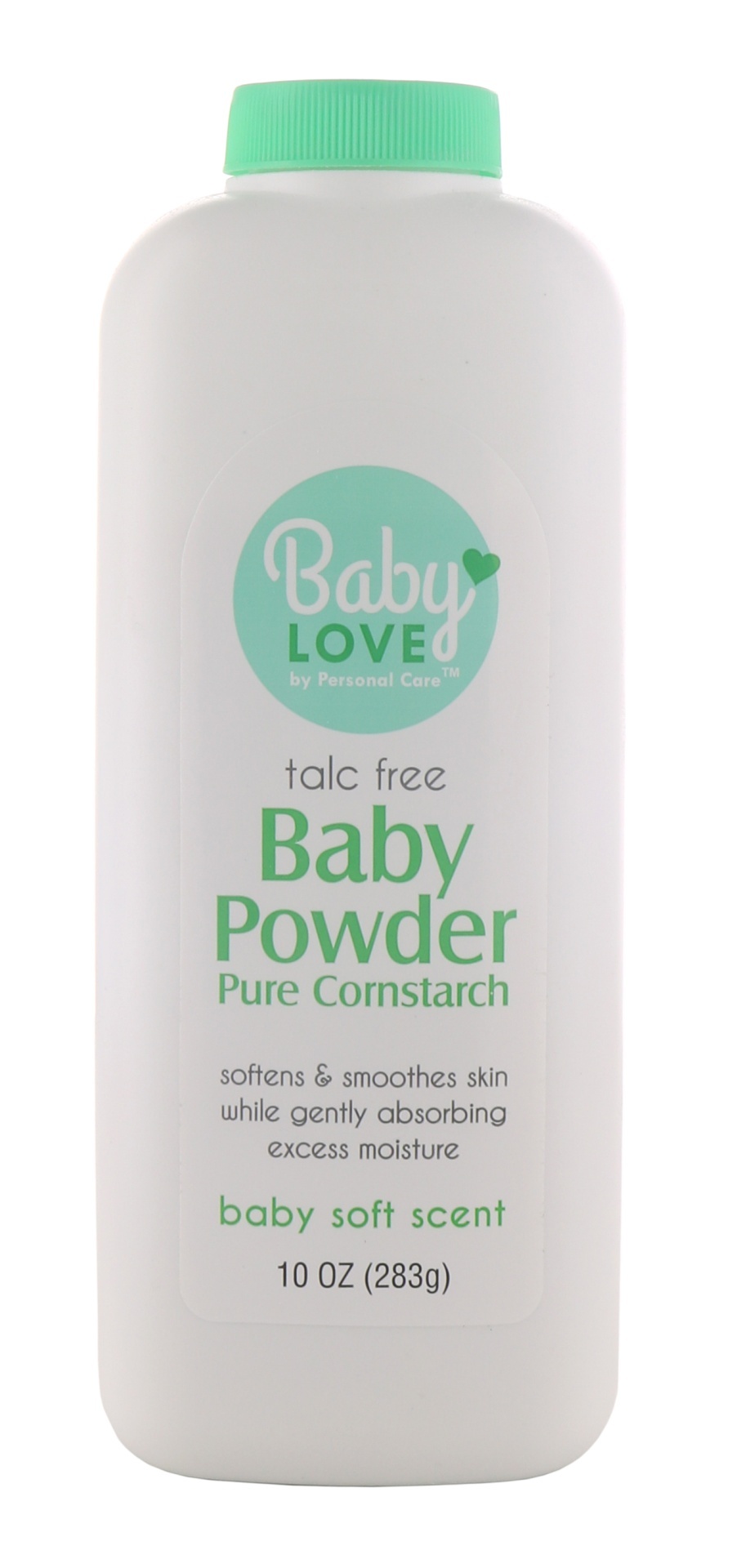 slide 1 of 1, Baby Love Personal Care Baby Powder Pure Cornstarch, 10 oz