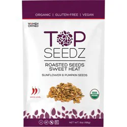 Top Seedz Sweet Heat Roasted Sunflower & Pumpkin Seeds