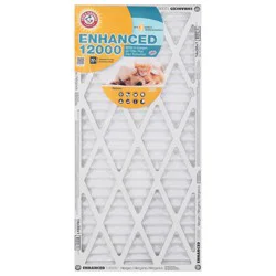 Arm & Hammer Enhanced 12000 MERV 8 Allergen Air Filter Plus Odor Reduction 1 ea