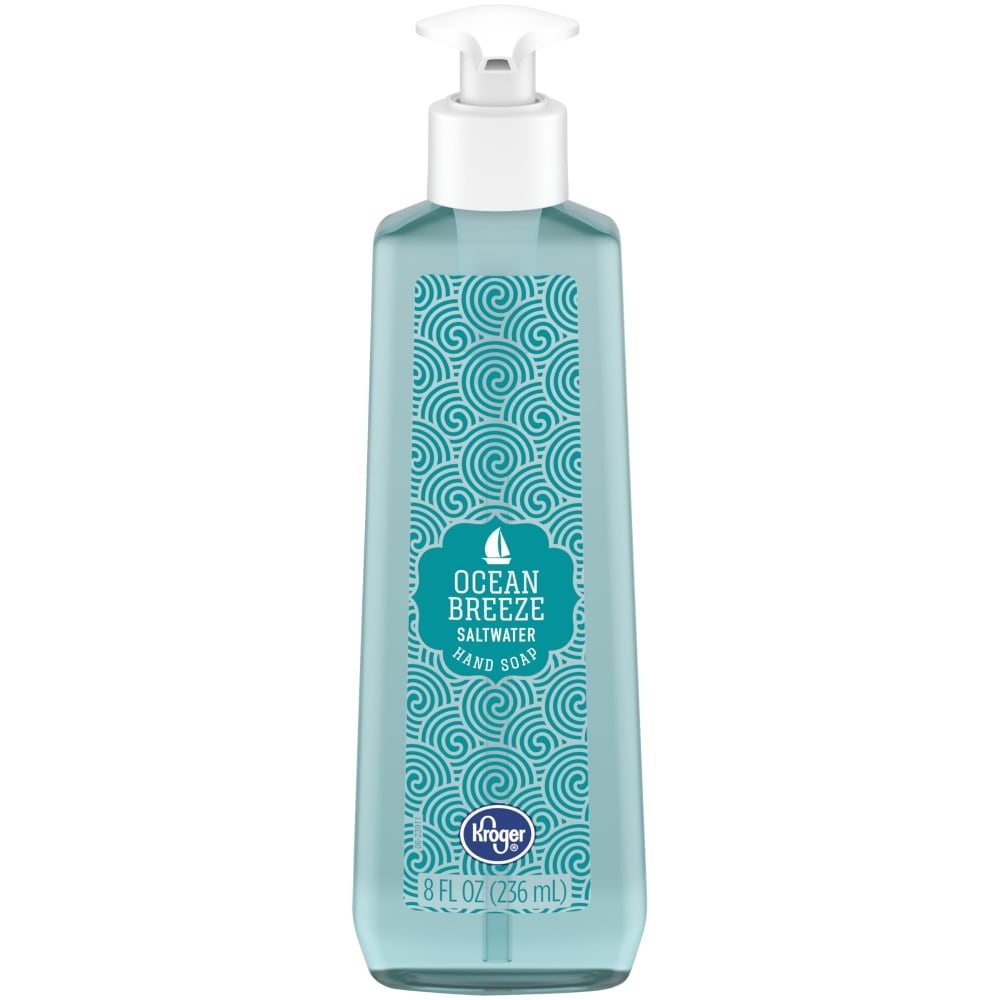 slide 1 of 1, Kroger Ocean Breeze Saltwater Hand Soap, 8 fl oz