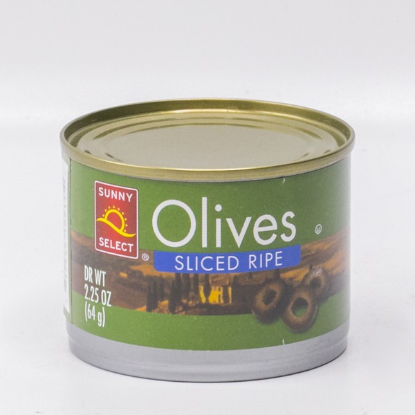 slide 1 of 1, Sunny Select, Sliced Olives, 2.25 oz