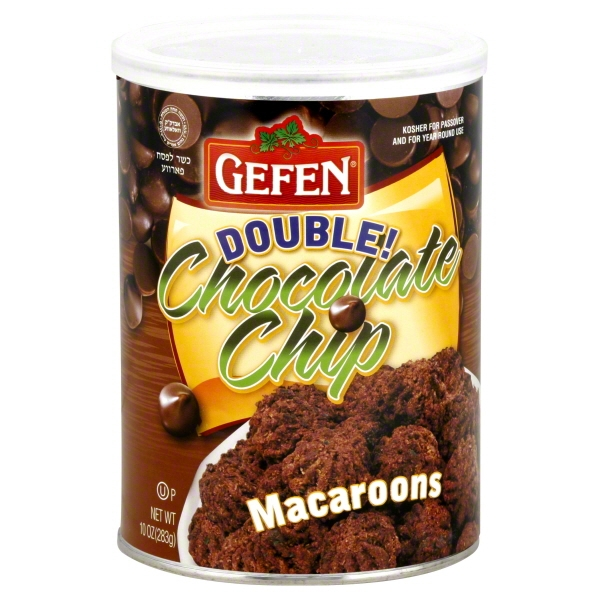 slide 1 of 1, Gefen Macaron Double Chocolate Chip, 10 oz