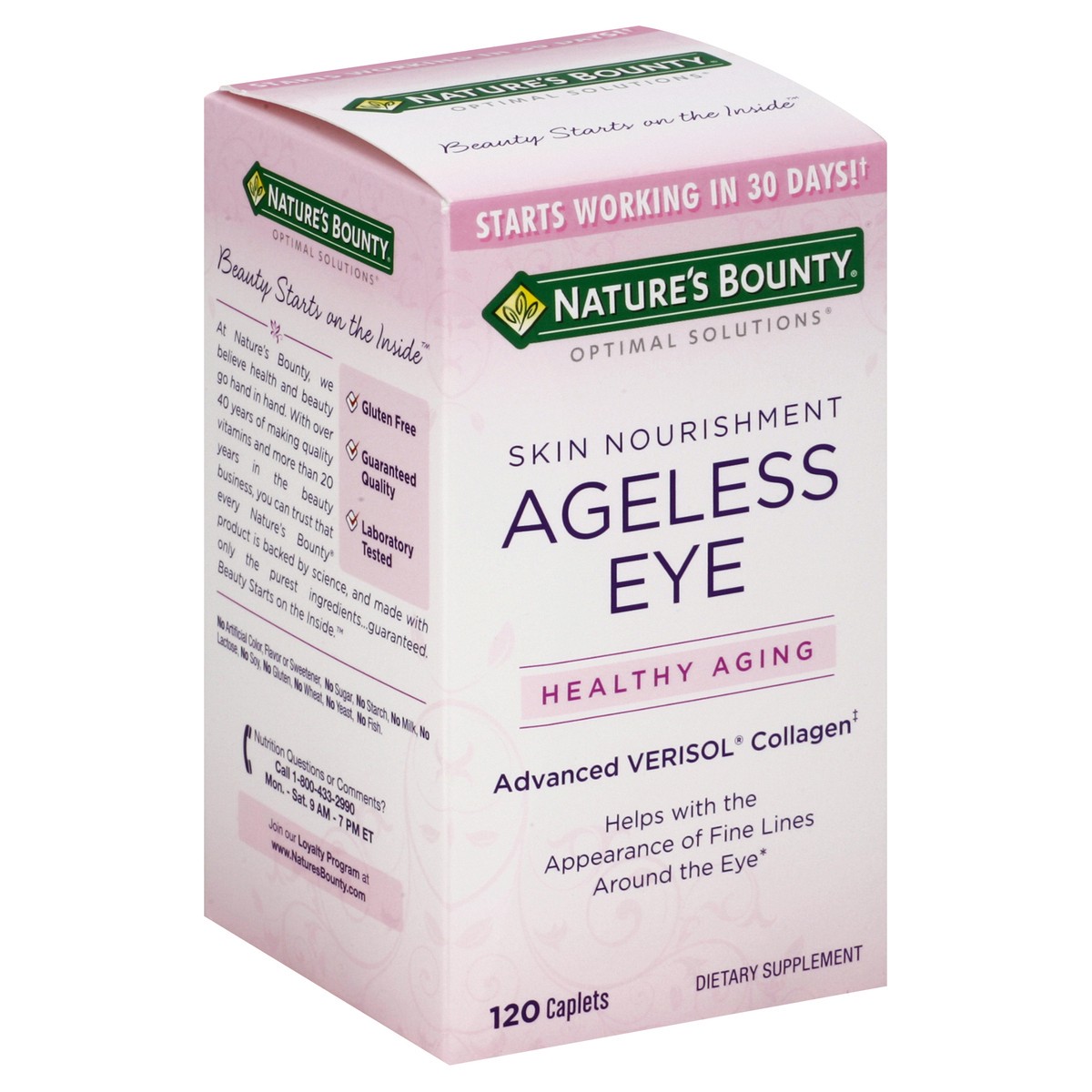 slide 2 of 6, Nature's Bounty Ageless Eye 120 ea, 120 ct