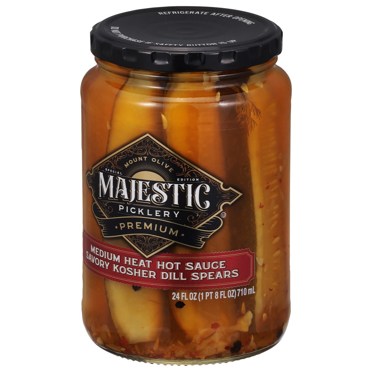 slide 2 of 14, Majestic Savry Kosher Dill Spears - 24 oz, 24 oz