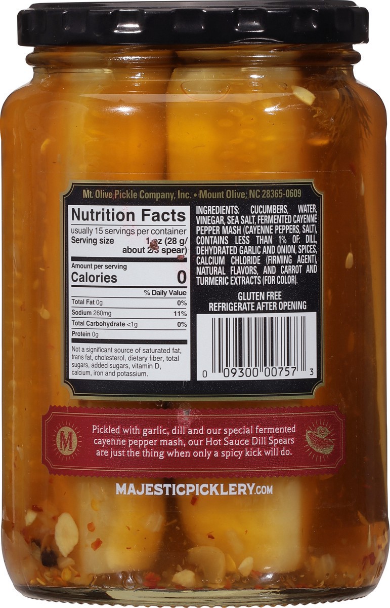 slide 11 of 14, Majestic Savry Kosher Dill Spears - 24 oz, 24 oz