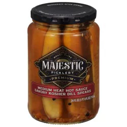 Majestic Savry Kosher Dill Spears - 24 oz