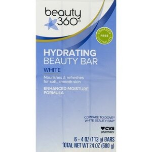 slide 1 of 1, Beauty 360 White Beauty Bar 4 Oz, 6Ct, 4 oz