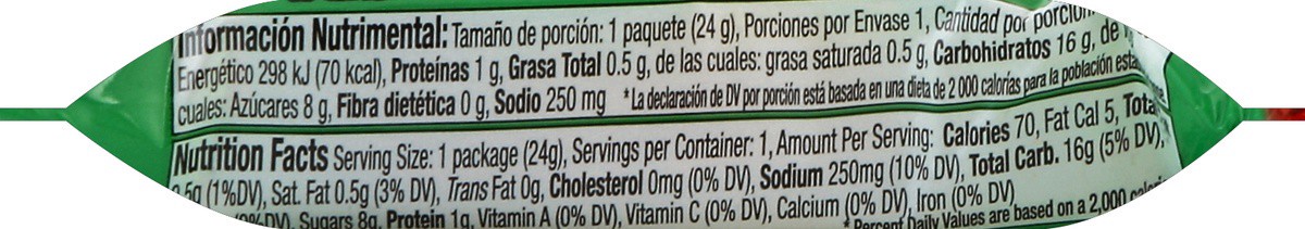 slide 2 of 5, Lucas Skwinkles Salsagheti Watermelon Flavored Candy Strips 0.85 oz, 0.85 oz