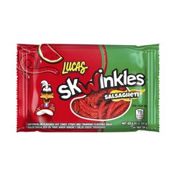 Lucas Skwinkles Salsagheti Watermelon Flavored Candy Strips 0.85 oz