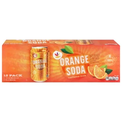 Giant Orange Soda Caffeine Free - 12 pk
