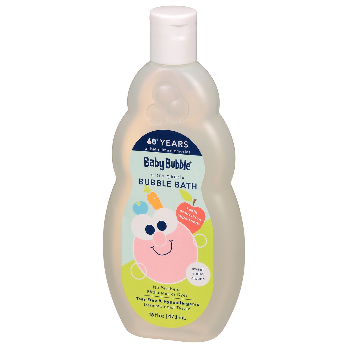slide 4 of 4, Baby Bubble Sweet Violet Bubble Bath 16 Ounces, 16 oz