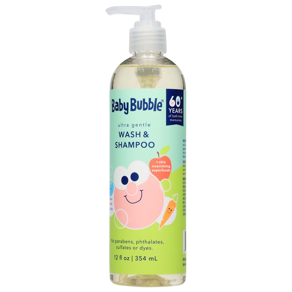 slide 4 of 4, Baby Bubble Shampoo And Body Wash 12 Ounces, 12 oz