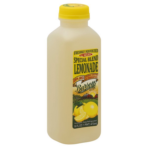 slide 1 of 1, Barsotti Lemonade Special Blend - 16 fl oz, 16 fl oz