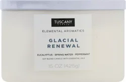 Tuscany Candle Elemental Aromatics Glacial Renewal Candle 1 ea