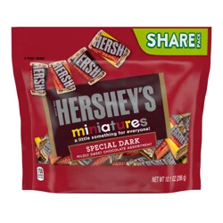 Hershey's Assorted Dark Chocolate Minis, 9 oz Share Pack