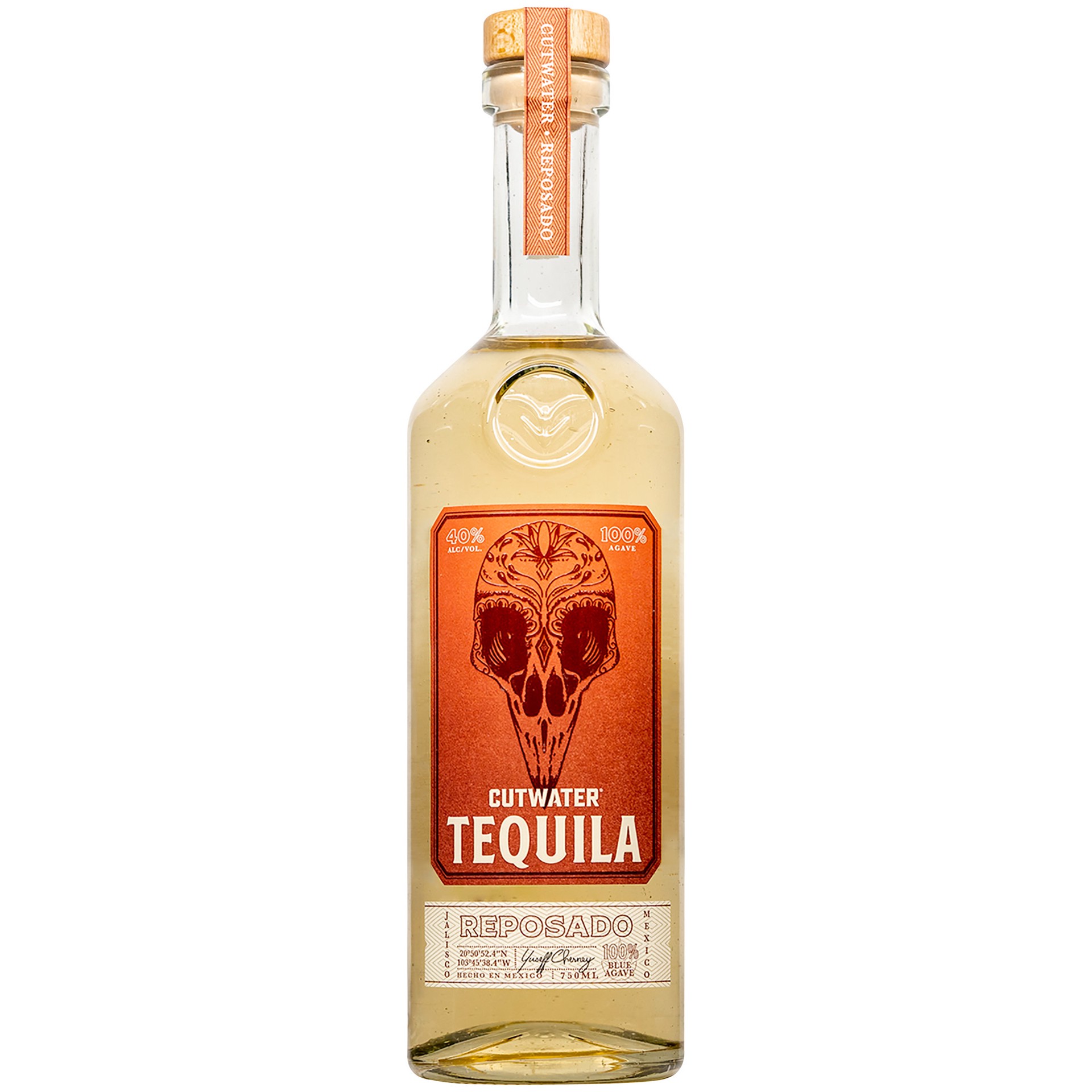 slide 1 of 1, Cutwater Spirits Tequila Reposado, 750ml Bottle, 750 ml