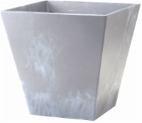 slide 1 of 1, Novelty Square Ella Planter - Gray, 6 in