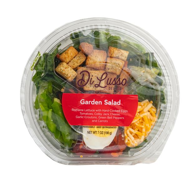 slide 1 of 1, DiLusso Garden Salad, 7 oz