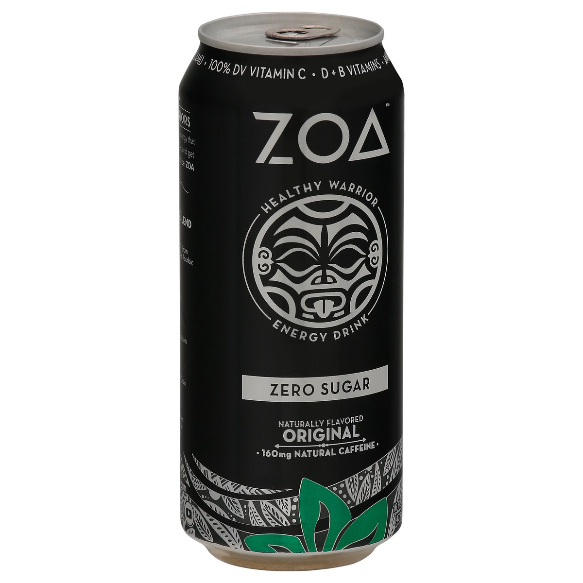 slide 6 of 11, ZOA Zero Sugar Original Energy Drink - 16 fl oz, 1 ct