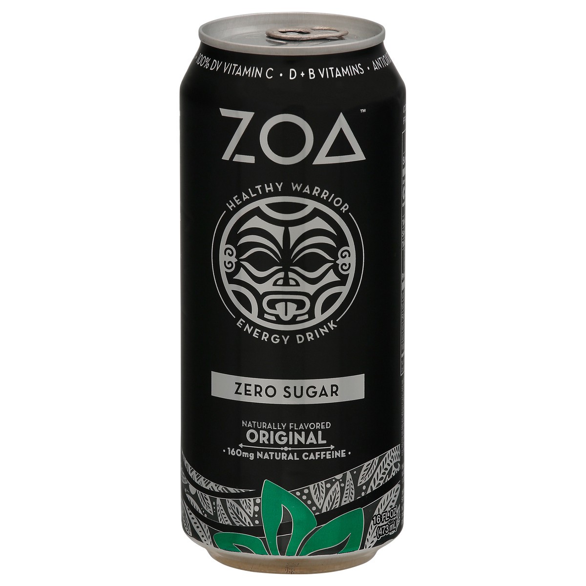 slide 4 of 11, ZOA Zero Sugar Original Energy Drink - 16 fl oz, 1 ct