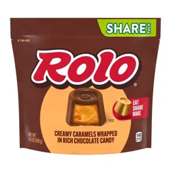 Rolo Rich Chocolate Caramels Candy Share Pack, 9.5 oz