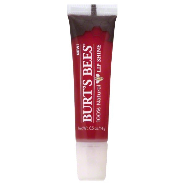 slide 1 of 1, Burt's Bees 100% Natural Lip Shine, Flutter, 0.5 oz