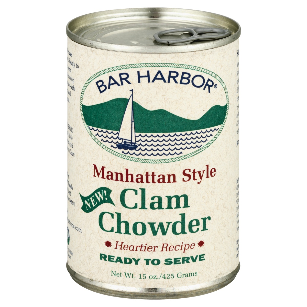 slide 1 of 1, Bar Harbor Manhattan Clam Chowder, 15 oz