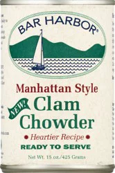 Bar Harbor Manhattan Clam Chowder