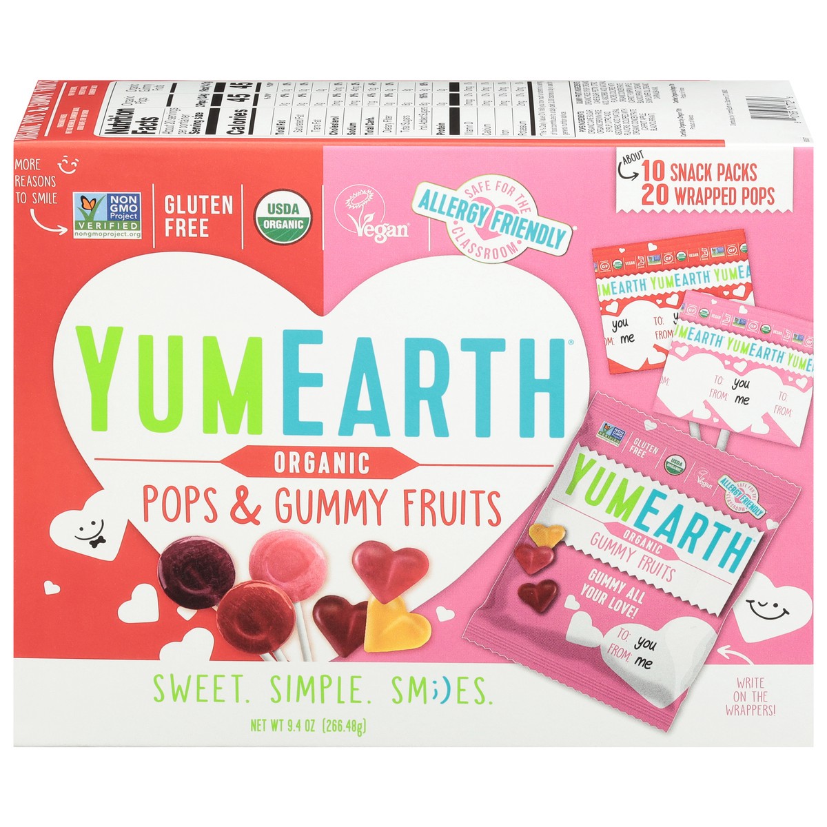 slide 13 of 17, YumEarth Organic Pops & Gummy Fruits 9.4 oz, 8.2 oz