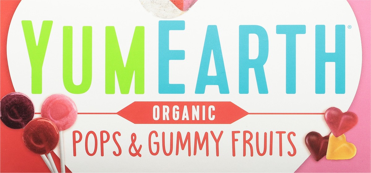 slide 5 of 17, YumEarth Organic Pops & Gummy Fruits 9.4 oz, 8.2 oz