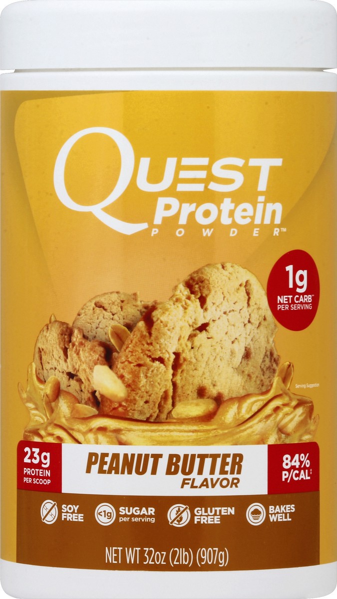 slide 1 of 3, Quest Protein Powder 32 oz, 32 oz