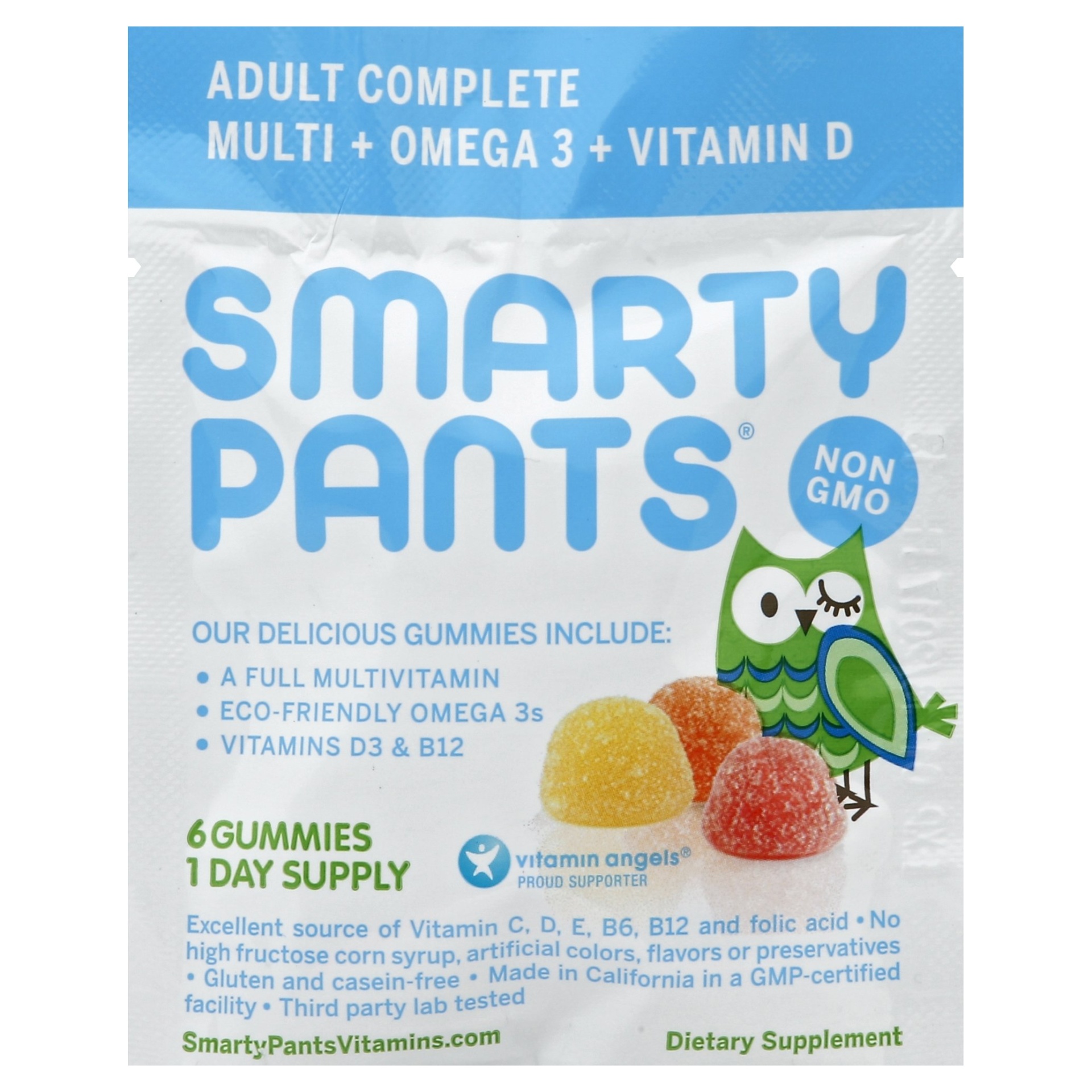 slide 1 of 1, SmartyPants Adult Complete Gummy Multivitamin, 0.6 oz